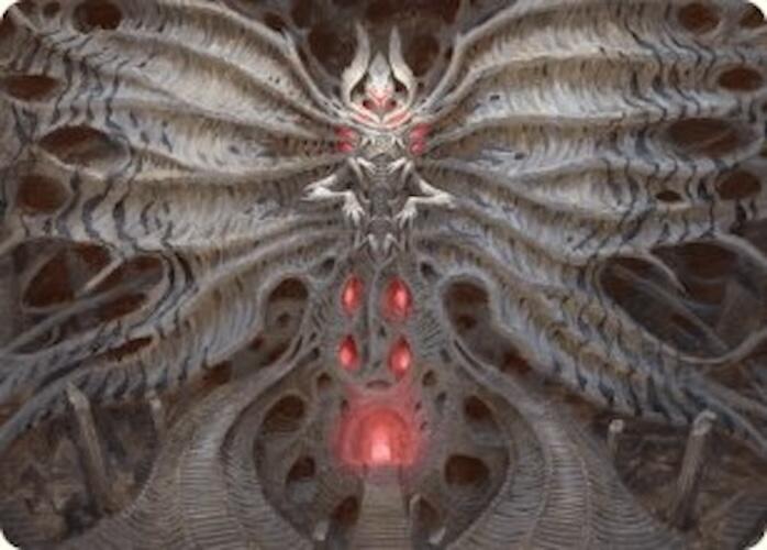 Valgavoth, Terror Eater Art Card [Duskmourn: House of Horror Art Series] | Game Master's Emporium (The New GME)