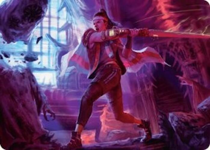 Diversion Specialist Art Card [Duskmourn: House of Horror Art Series] | Game Master's Emporium (The New GME)