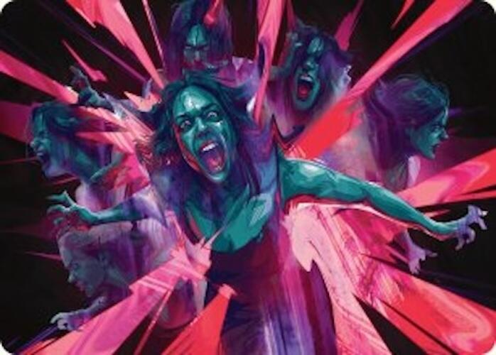 Waltz of Rage Art Card [Duskmourn: House of Horror Art Series] | Game Master's Emporium (The New GME)