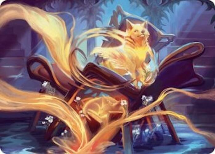 Inquisitive Glimmer Art Card [Duskmourn: House of Horror Art Series] | Game Master's Emporium (The New GME)