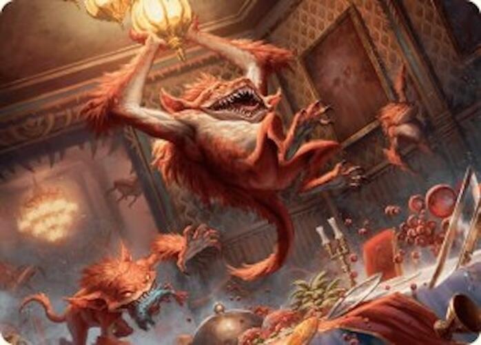 Midnight Mayhem Art Card [Duskmourn: House of Horror Art Series] | Game Master's Emporium (The New GME)