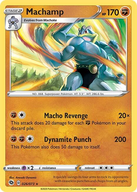 Machamp (26/73) (Intro Deck) [Sword & Shield: Champion's Path] | Game Master's Emporium (The New GME)