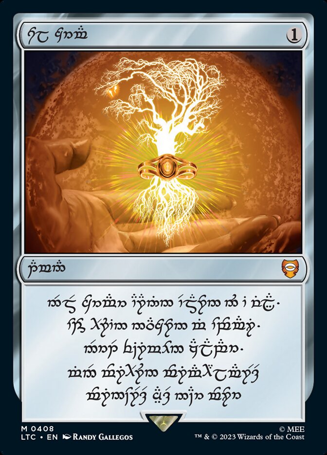 Sol Ring (408) (Elven) [The Lord of the Rings: Tales of Middle-Earth Commander] | Game Master's Emporium (The New GME)