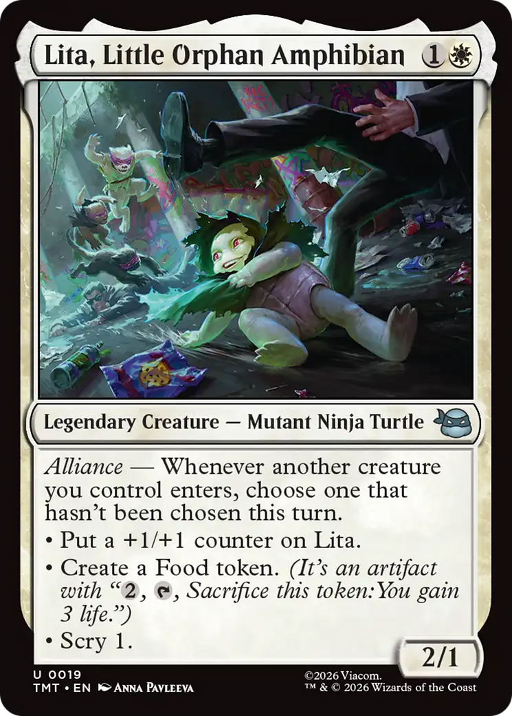 Lita, Little Orphan Amphibian [Teenage Mutant Ninja Turtles] | Game Master's Emporium (The New GME)
