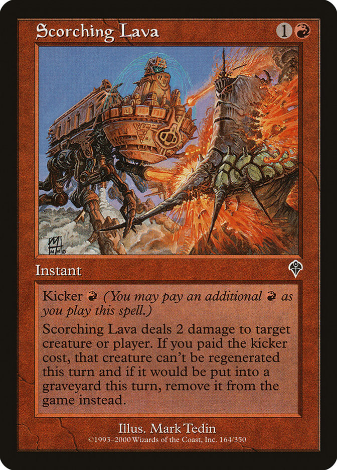 Scorching Lava [Invasion] | Game Master's Emporium (The New GME)