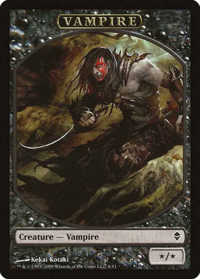 Vampire Token [Zendikar Tokens] | Game Master's Emporium (The New GME)