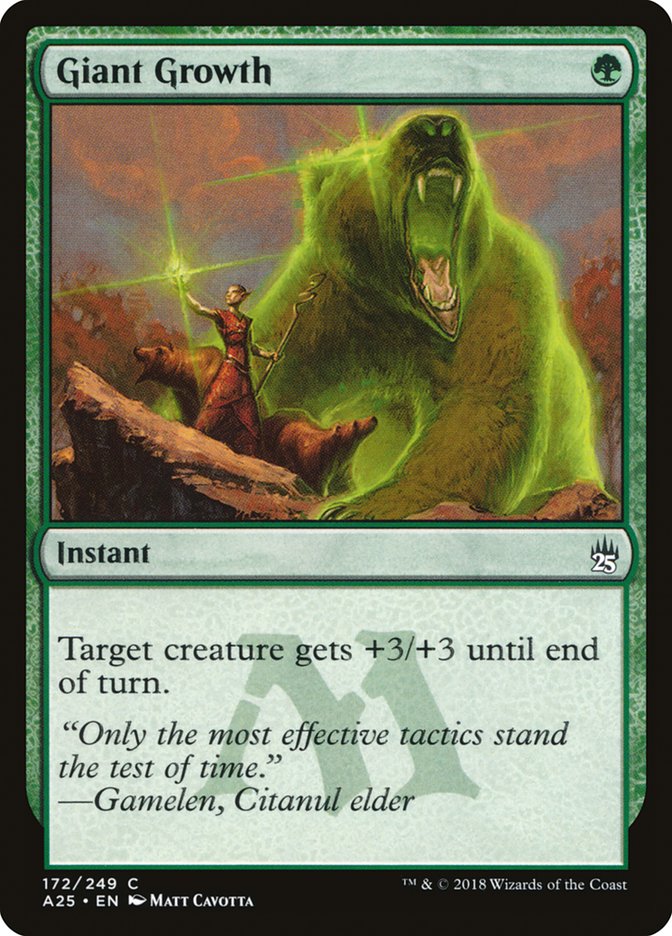 Giant Growth [Masters 25] | Game Master's Emporium (The New GME)