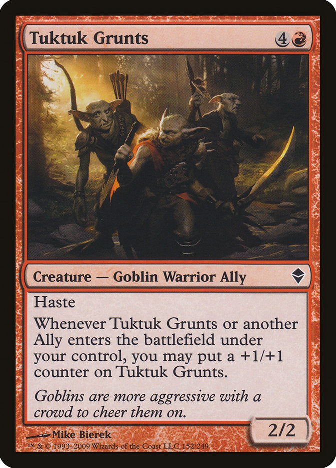 Tuktuk Grunts [Zendikar] | Game Master's Emporium (The New GME)