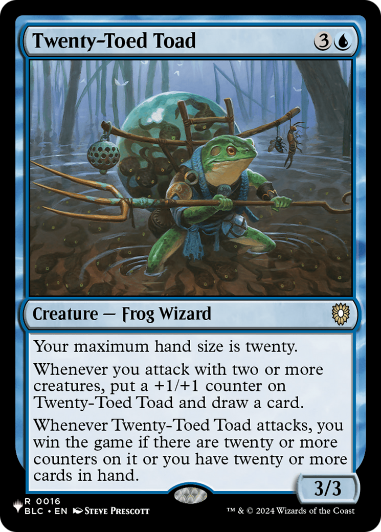 Twenty-Toed Toad [The List] | Game Master's Emporium (The New GME)