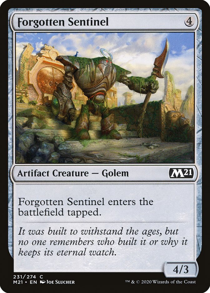 Forgotten Sentinel [Core Set 2021] | Game Master's Emporium (The New GME)