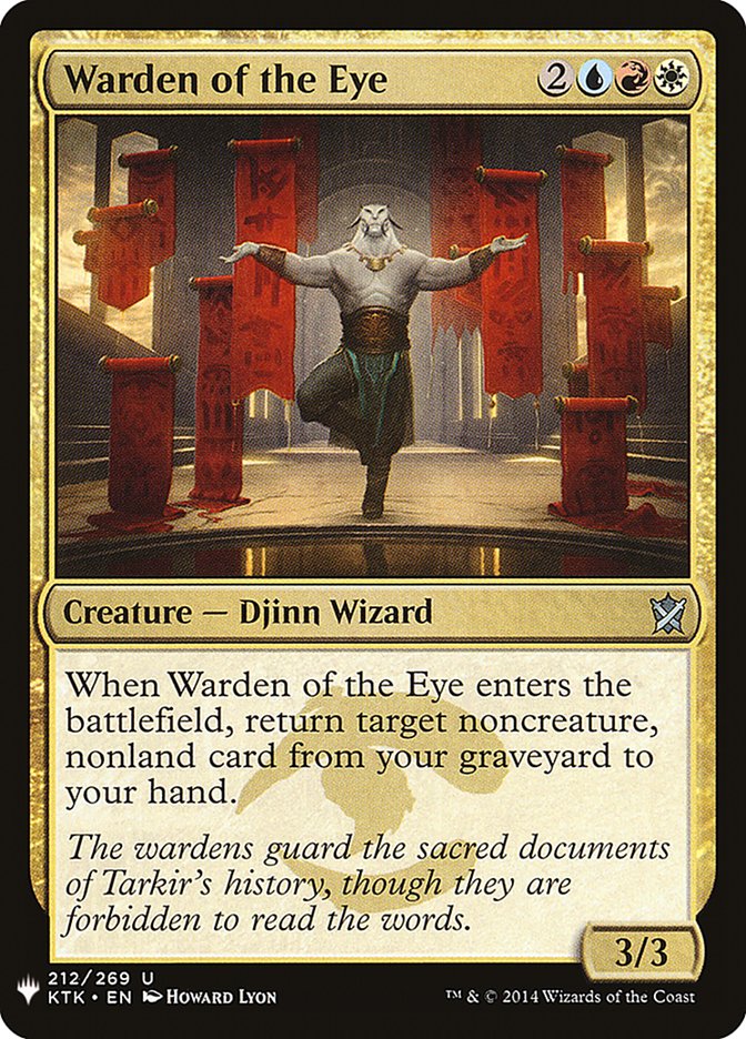 Warden of the Eye [Mystery Booster] | Game Master's Emporium (The New GME)