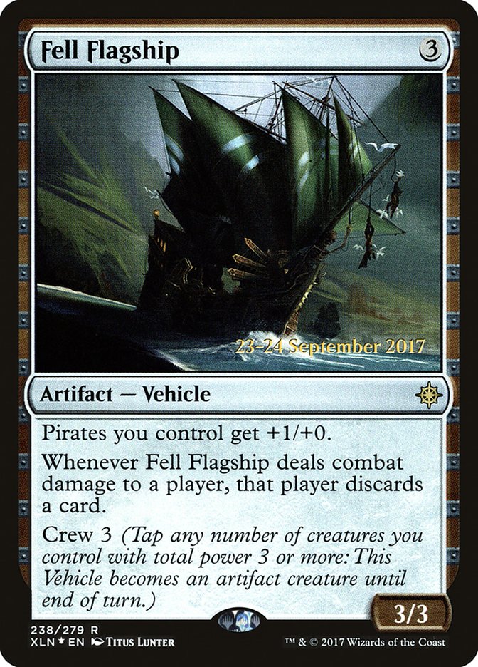 Fell Flagship [Ixalan Prerelease Promos] | Game Master's Emporium (The New GME)
