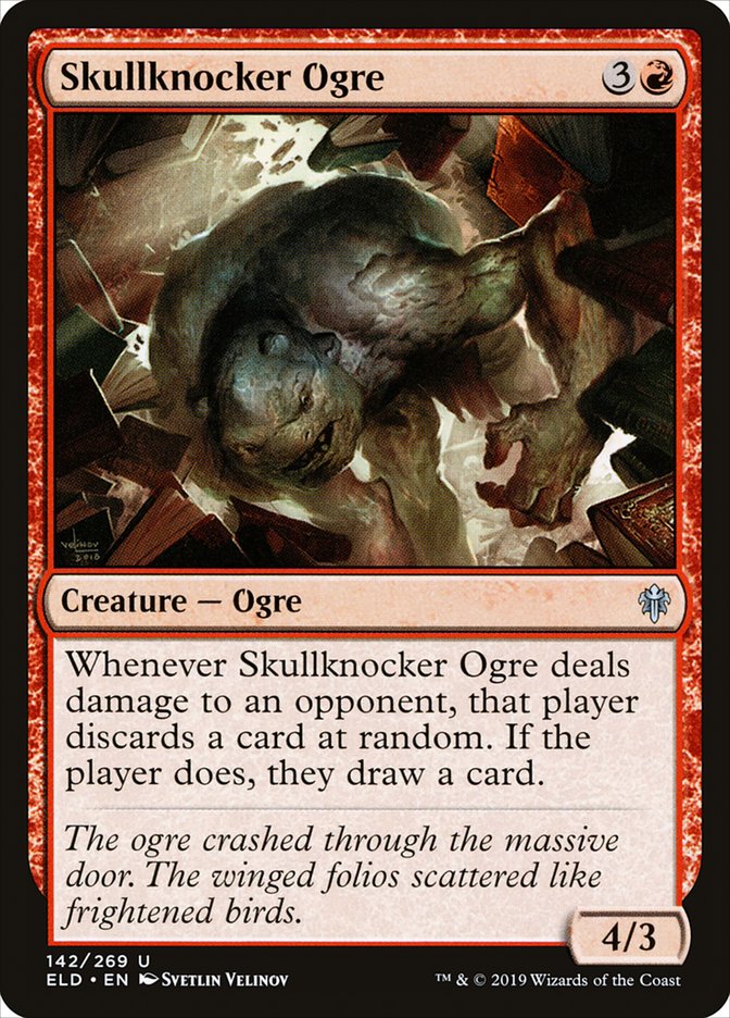 Skullknocker Ogre [Throne of Eldraine] | Game Master's Emporium (The New GME)
