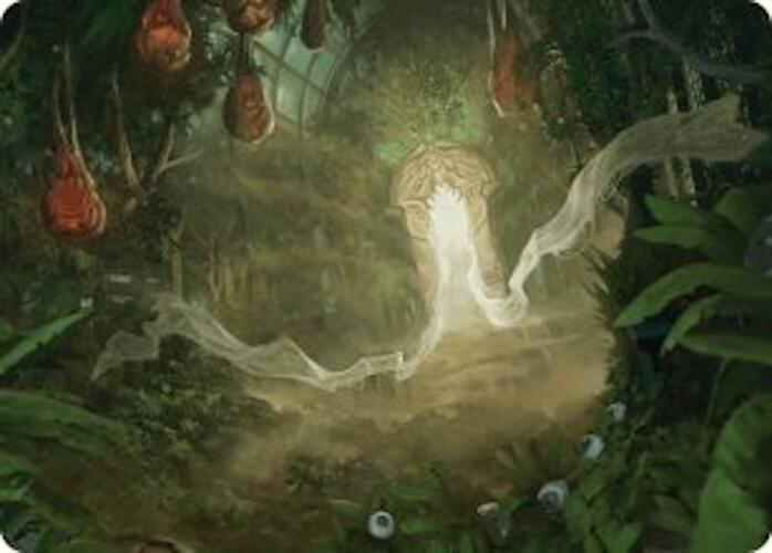Hushwood Verge Art Card [Duskmourn: House of Horror Art Series] | Game Master's Emporium (The New GME)