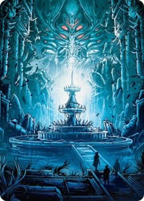 Island Art Card [Duskmourn: House of Horror Art Series] | Game Master's Emporium (The New GME)