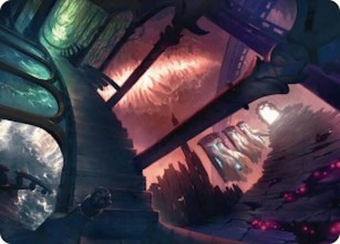 Terramorphic Expanse Art Card [Duskmourn: House of Horror Art Series] | Game Master's Emporium (The New GME)
