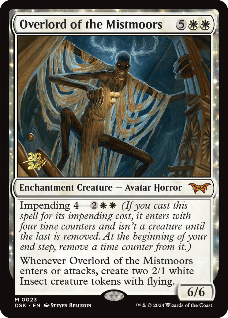 Overlord of the Mistmoors [Duskmourn: House of Horror Prerelease Promos] | Game Master's Emporium (The New GME)