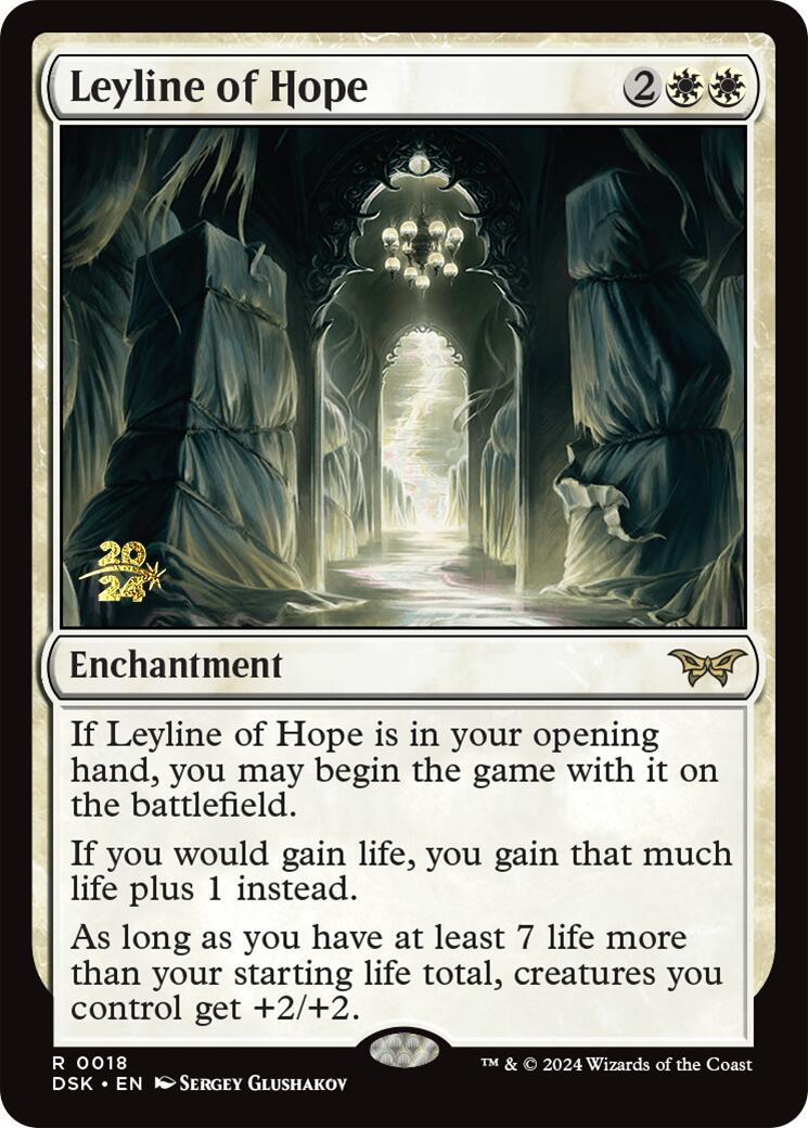 Leyline of Hope [Duskmourn: House of Horror Prerelease Promos] | Game Master's Emporium (The New GME)