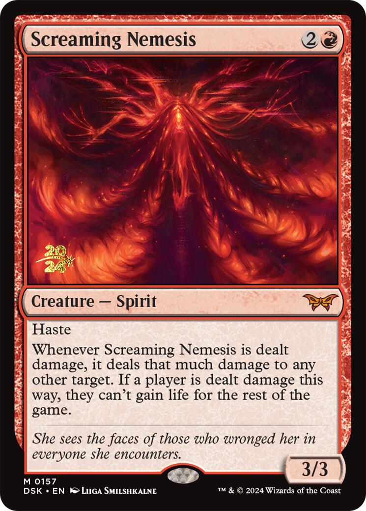 Screaming Nemesis [Duskmourn: House of Horror Prerelease Promos] | Game Master's Emporium (The New GME)