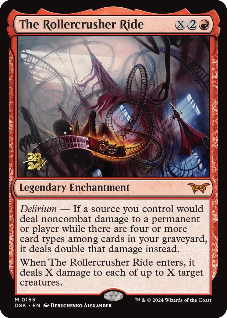 The Rollercrusher Ride (0155) [Duskmourn: House of Horror Prerelease Promos] | Game Master's Emporium (The New GME)