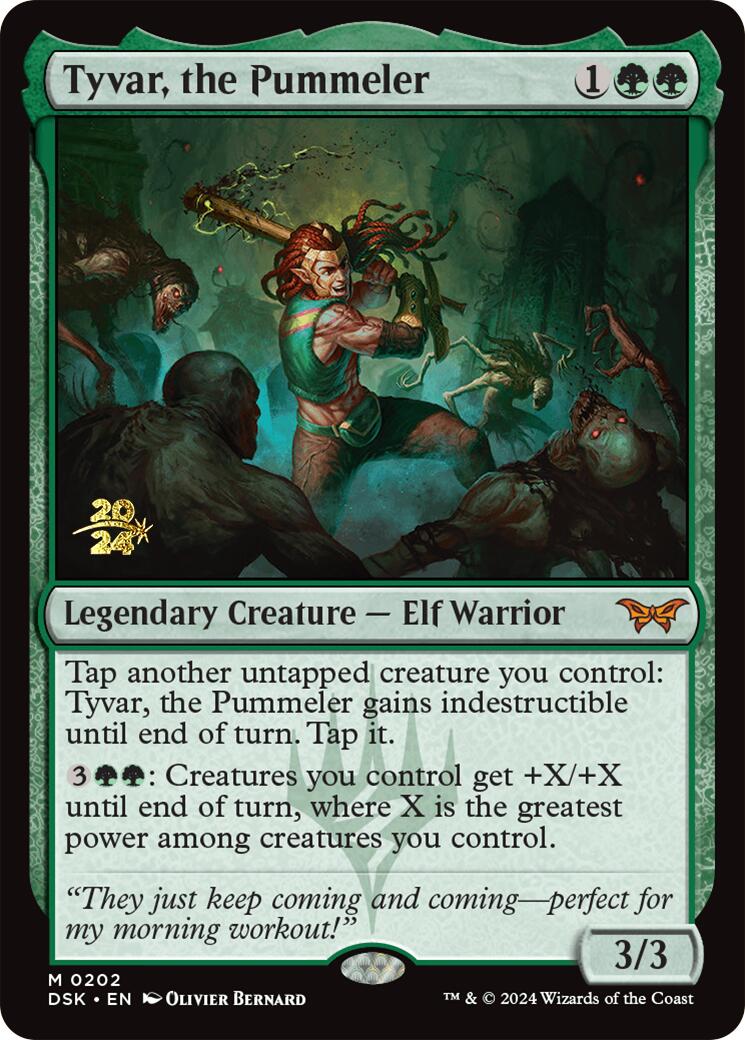 Tyvar, the Pummeler [Duskmourn: House of Horror Prerelease Promos] | Game Master's Emporium (The New GME)