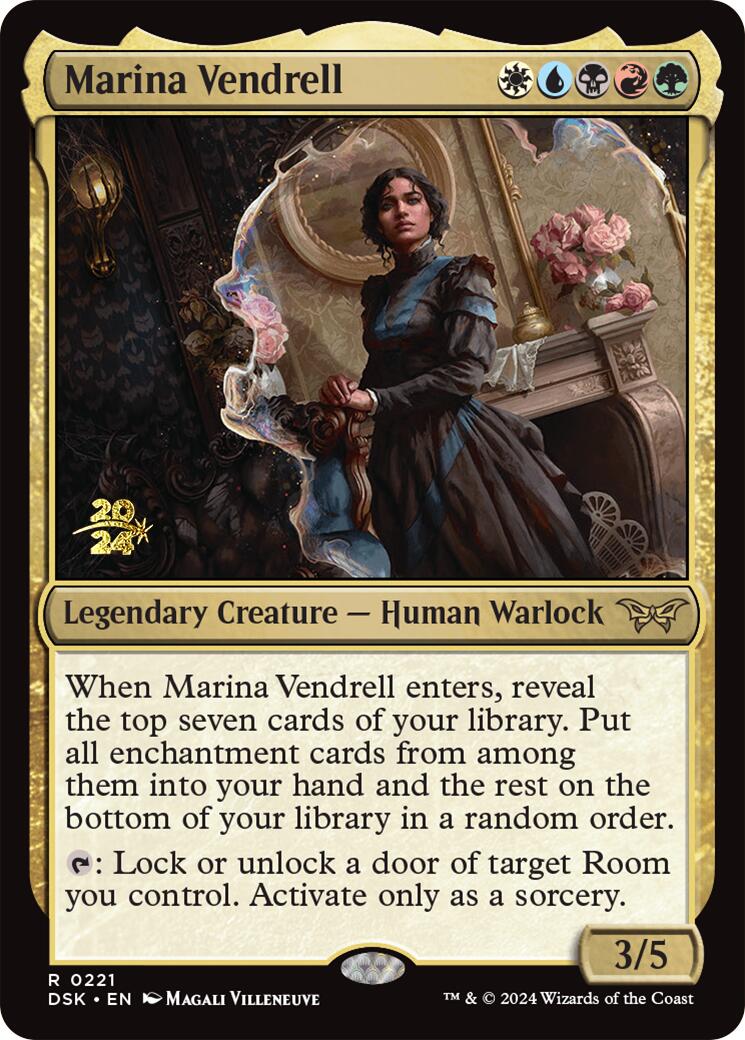 Marina Vendrell [Duskmourn: House of Horror Prerelease Promos] | Game Master's Emporium (The New GME)