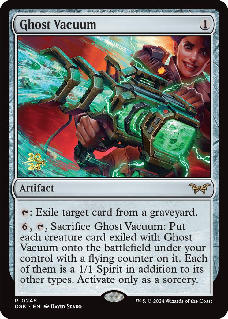 Ghost Vacuum [Duskmourn: House of Horror Prerelease Promos] | Game Master's Emporium (The New GME)