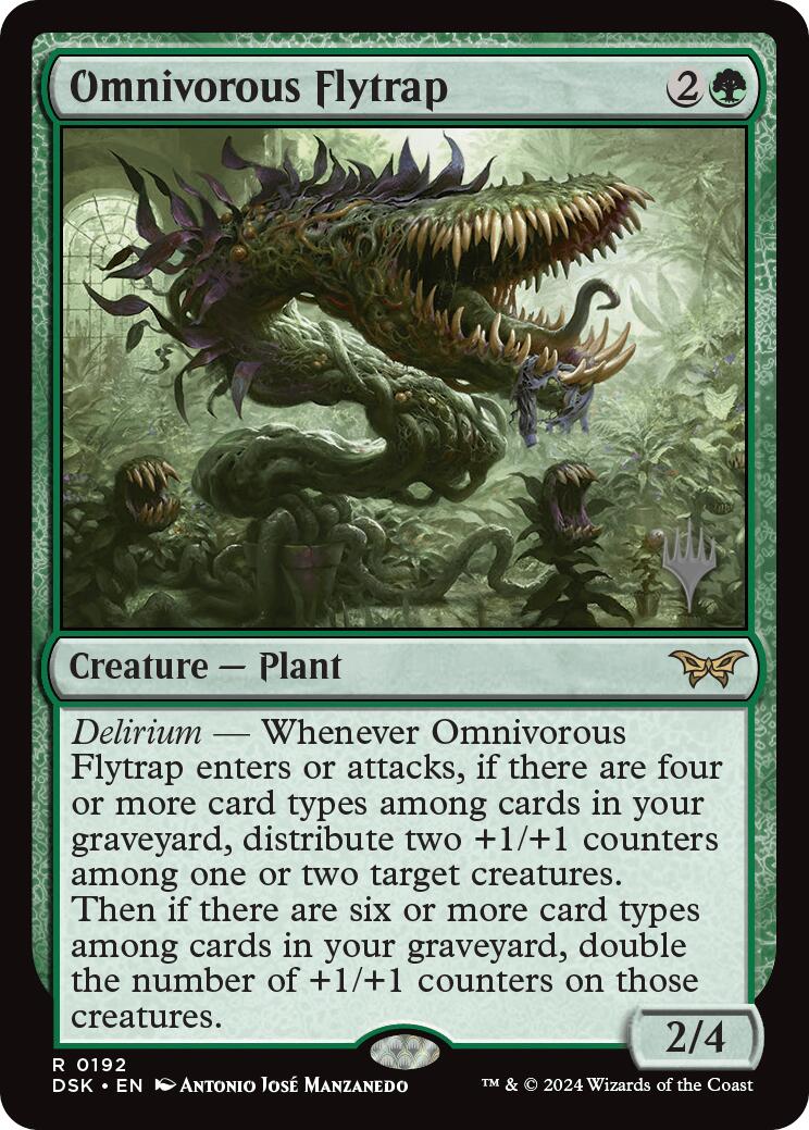 Omnivorous Flytrap [Duskmourn: House of Horror Promos] | Game Master's Emporium (The New GME)