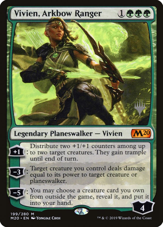 Vivien, Arkbow Ranger (Promo Pack) [Core Set 2020 Promos] | Game Master's Emporium (The New GME)