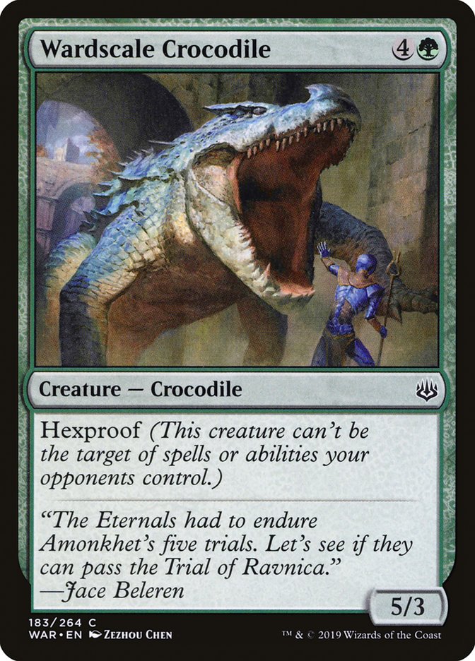 Wardscale Crocodile [War of the Spark] | Game Master's Emporium (The New GME)