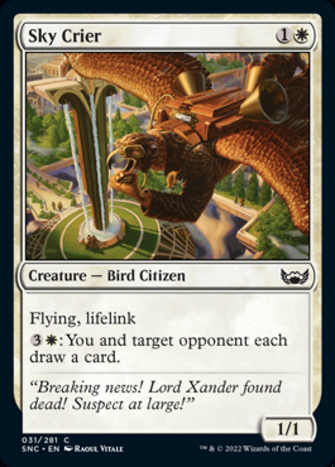 Sky Crier [Streets of New Capenna] | Game Master's Emporium (The New GME)
