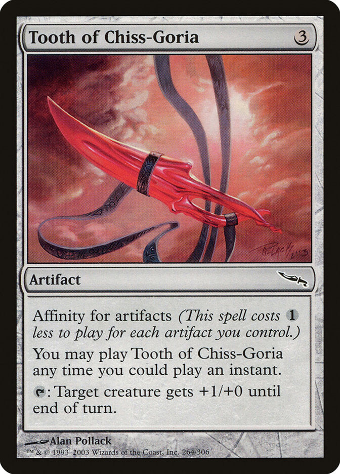 Tooth of Chiss-Goria [Mirrodin] | Game Master's Emporium (The New GME)