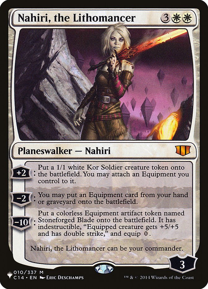 Nahiri, the Lithomancer [The List] | Game Master's Emporium (The New GME)