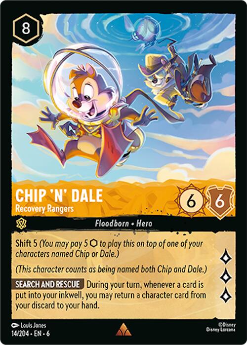 Chip 'n' Dale - Recovery Rangers (14/204) [Azurite Sea] | Game Master's Emporium (The New GME)