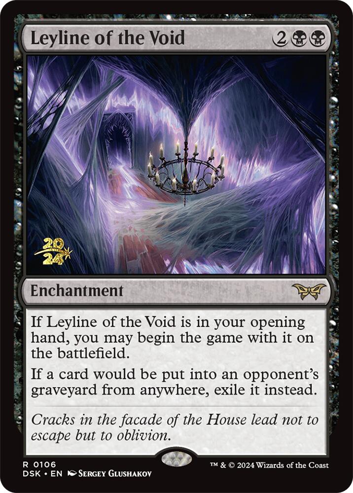 Leyline of the Void (0106) [Duskmourn: House of Horror Prerelease Promos] | Game Master's Emporium (The New GME)