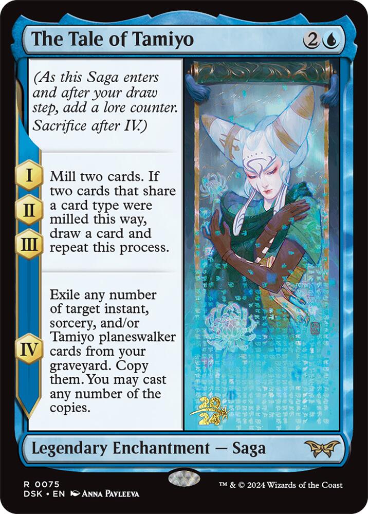 The Tale of Tamiyo [Duskmourn: House of Horror Prerelease Promos] | Game Master's Emporium (The New GME)