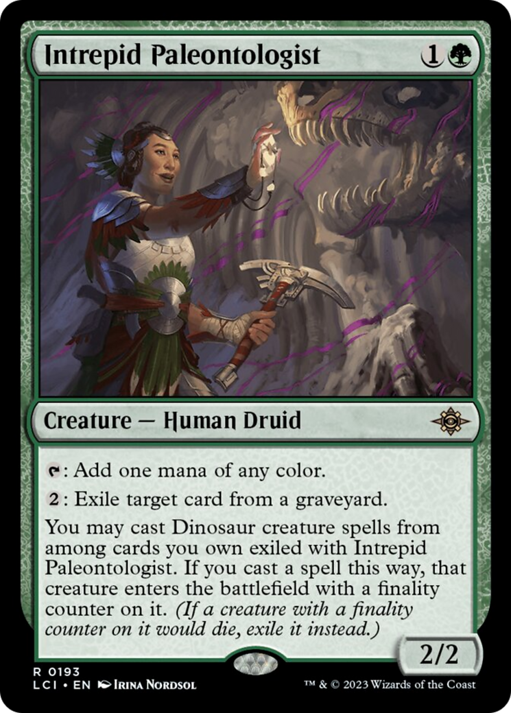Intrepid Paleontologist [The Lost Caverns of Ixalan] | Game Master's Emporium (The New GME)