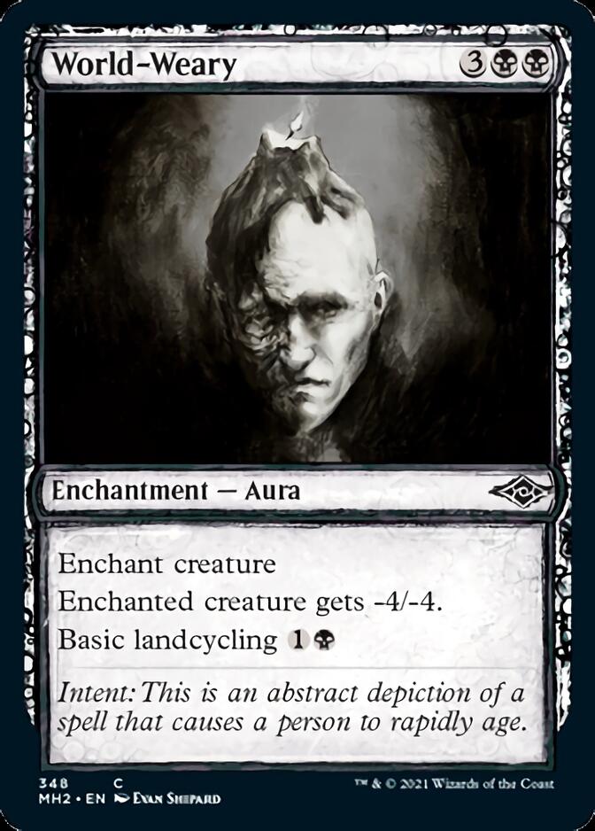 World-Weary (Sketch) [Modern Horizons 2] | Game Master's Emporium (The New GME)
