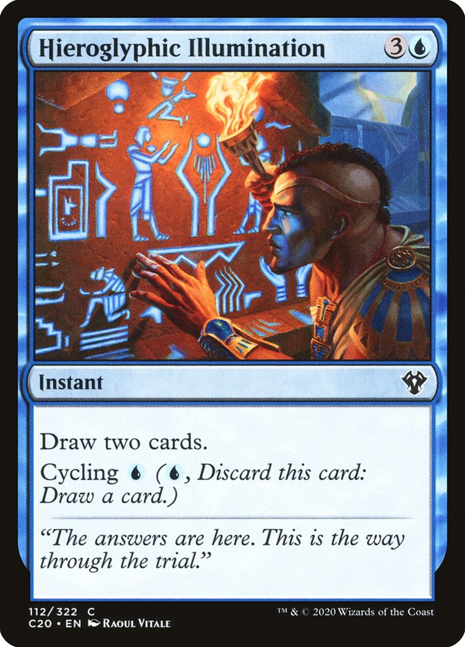 Hieroglyphic Illumination [Commander 2020] | Game Master's Emporium (The New GME)