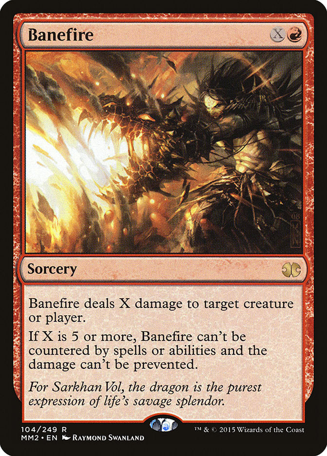 Banefire [Modern Masters 2015] | Game Master's Emporium (The New GME)
