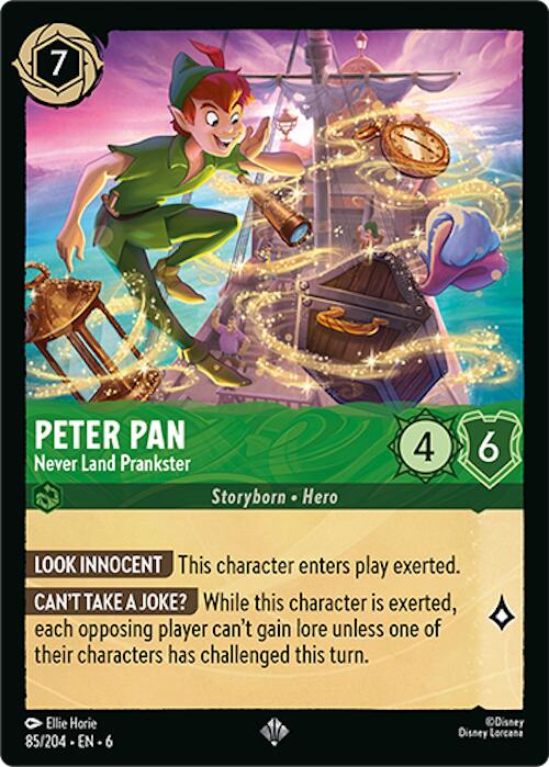 Peter Pan - Never Land Prankster (85/204) [Azurite Sea] | Game Master's Emporium (The New GME)