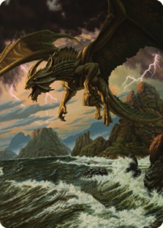 Ancient Bronze Dragon Art Card (03) [Commander Legends: Battle for Baldur's Gate Art Series] | Game Master's Emporium (The New GME)
