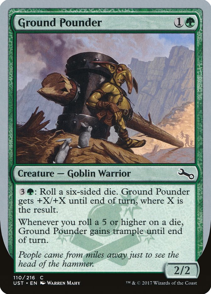 Ground Pounder [Unstable] | Game Master's Emporium (The New GME)