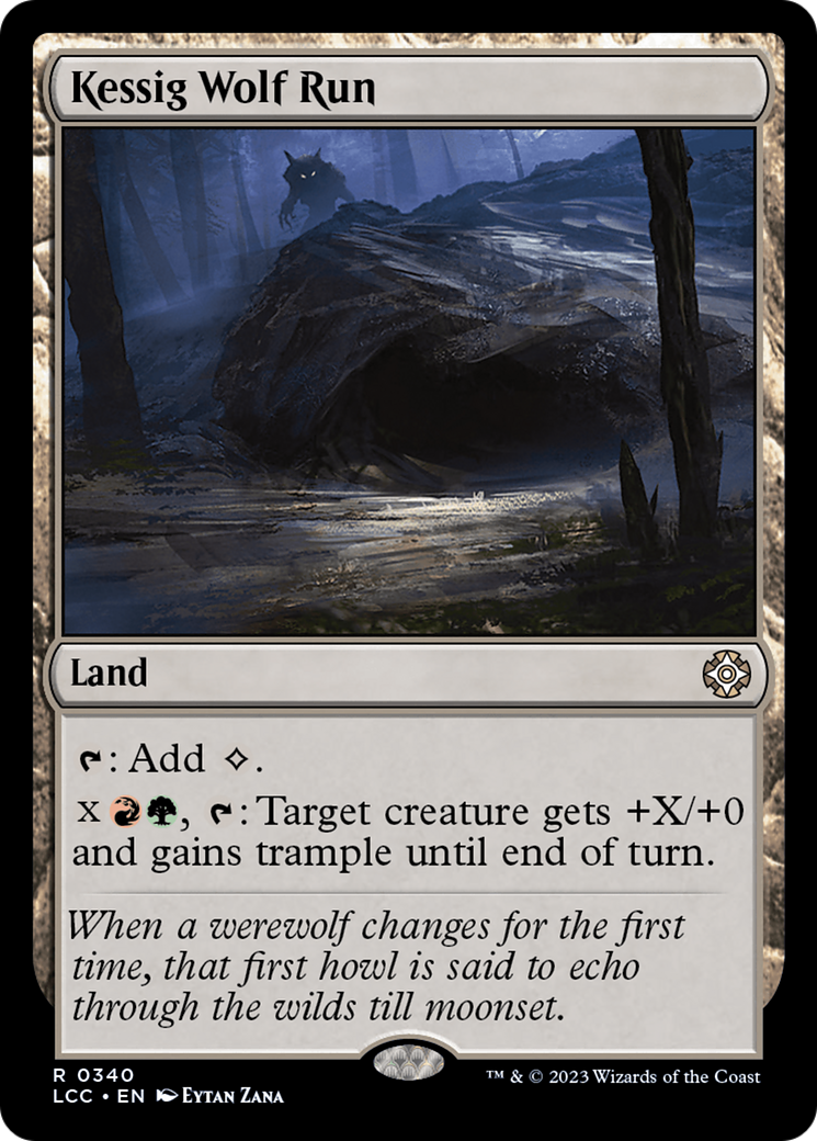 Kessig Wolf Run [The Lost Caverns of Ixalan Commander] | Game Master's Emporium (The New GME)