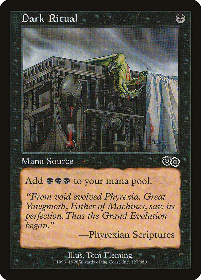 Dark Ritual [Urza's Saga] | Game Master's Emporium (The New GME)