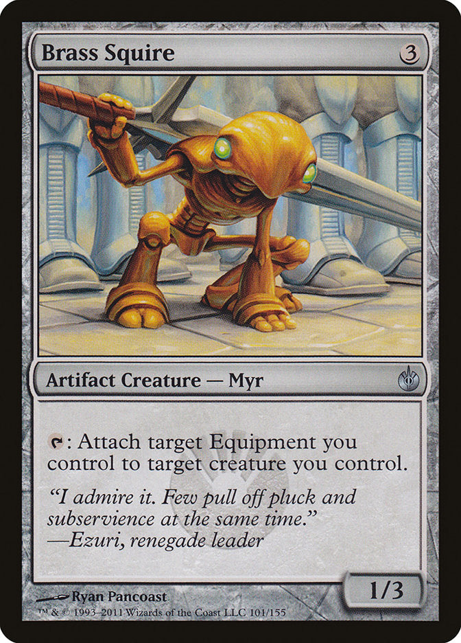 Brass Squire [Mirrodin Besieged] | Game Master's Emporium (The New GME)