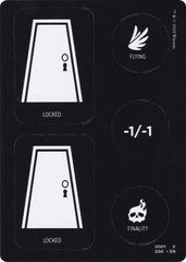 Punch Card Token (1 // 2) [Duskmourn: House of Horror Tokens] | Game Master's Emporium (The New GME)