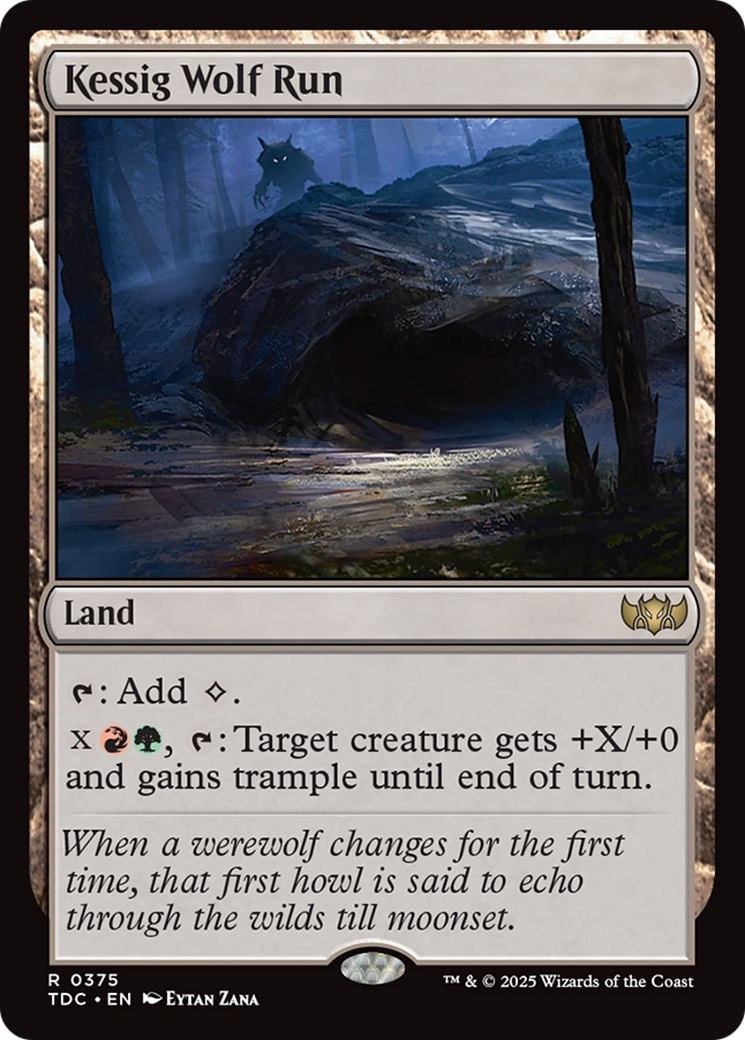 Kessig Wolf Run [Tarkir: Dragonstorm Commander] | Game Master's Emporium (The New GME)