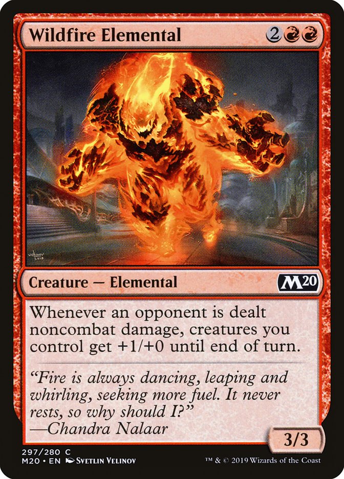 Wildfire Elemental [Core Set 2020] | Game Master's Emporium (The New GME)