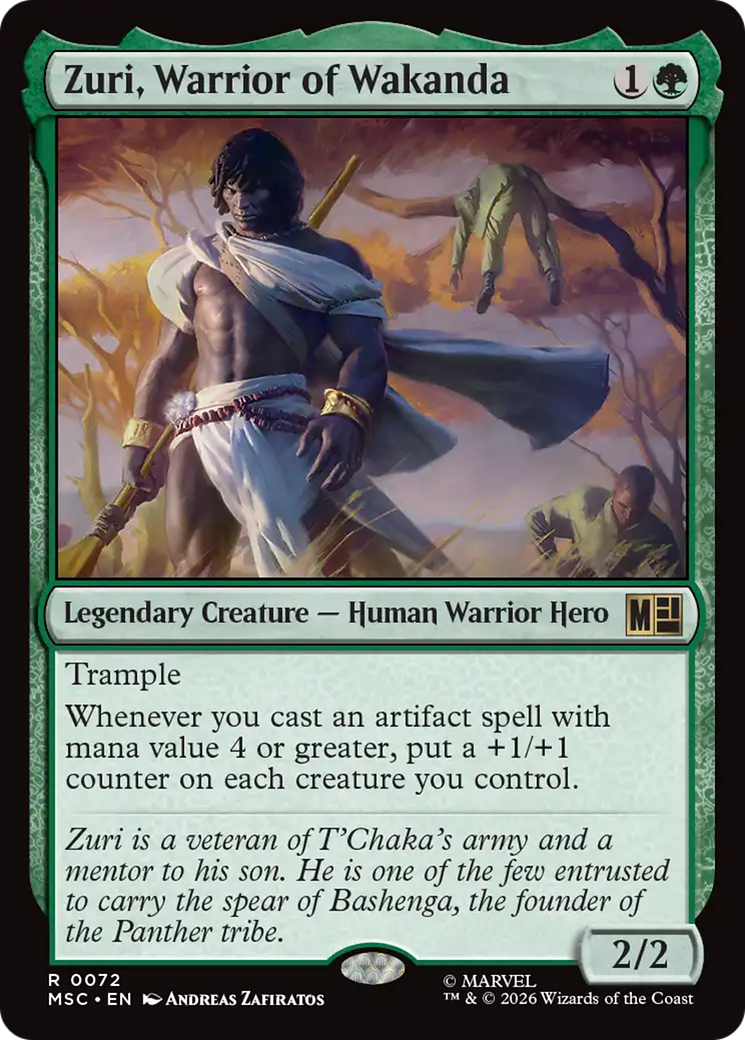 Zuri, Warrior of Wakanda [Marvel Super Heroes Commander] | Game Master's Emporium (The New GME)